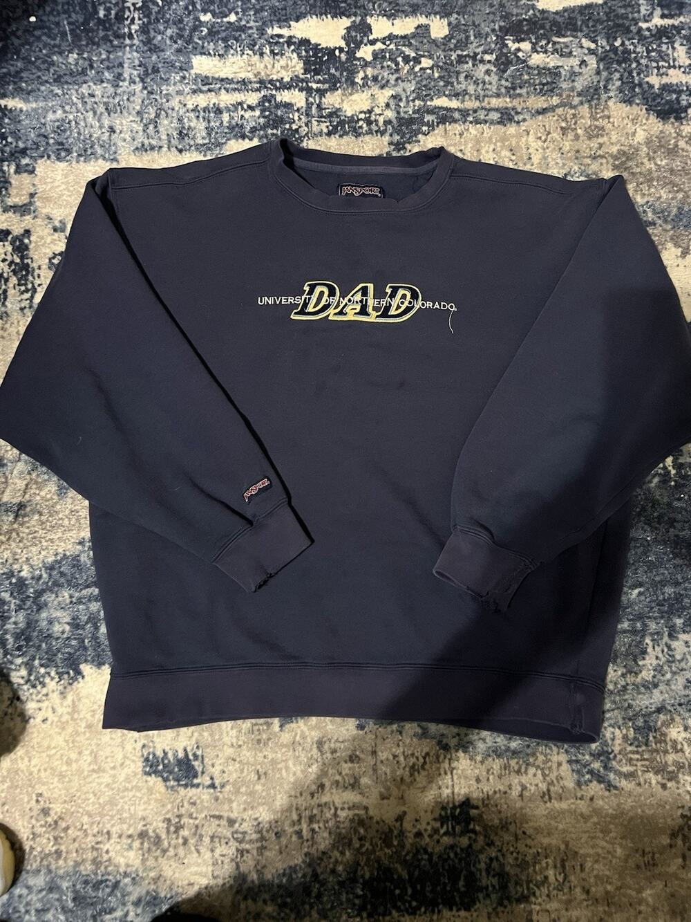 Size L-Vintage 90s JanSport University Of Colorado Dad Crewneck Sweatshirt